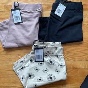 Lot of 3 Brunette the Label biker shorts